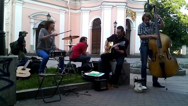 Уличные музыканты СПб