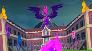 [Девочки из Эквестрии] (злая Сансет Шиммер и Полуночная Искорка) ,,Песня Билла Шифра"