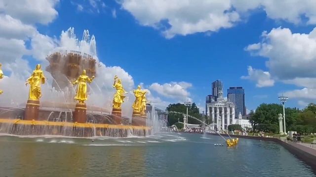 Москва .ВДНХ.Путешествие по ВДНХ