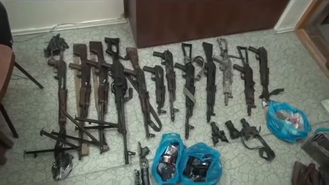 Крупный арсенал оружия обнаружили у ликвидированных боевиков в Ленинкенте