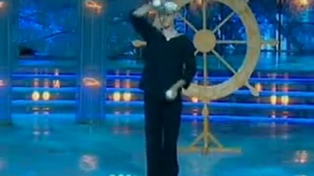 Александр Кобликов на минуте славы. Juggler Alexander Koblikov