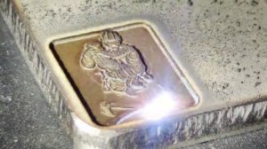 3D Engraving JPT 50 LP - 3Д Лазерная гравировка