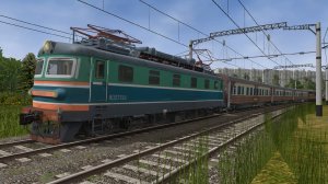 ЧС2 с поездом "Уральский Экспресс" в Openrails