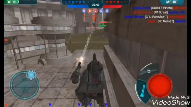 Играем в War Robots смотреть онлайн