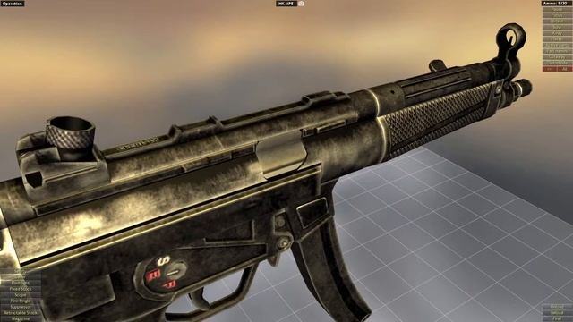 Как работает HK MP5. Анимация Работы Механизмов у HK MP5
