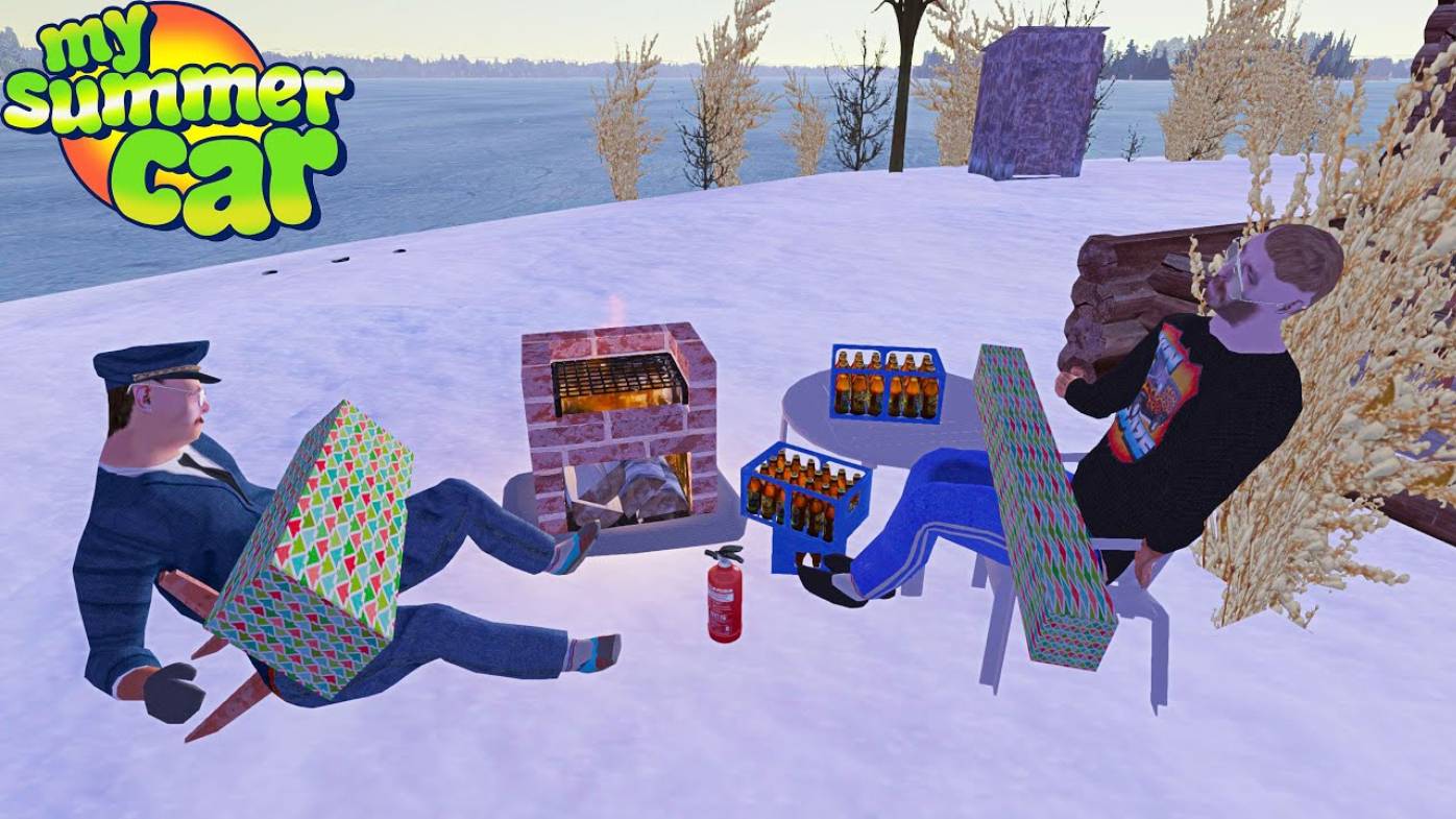 МАЛЕНЬКАЯ ВЕЧЕРИНКА НА ОСТРОВЕ - My Winter Car смотреть онлайн