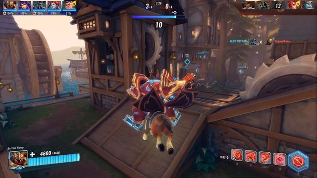 Paladins с друзьями перескок
