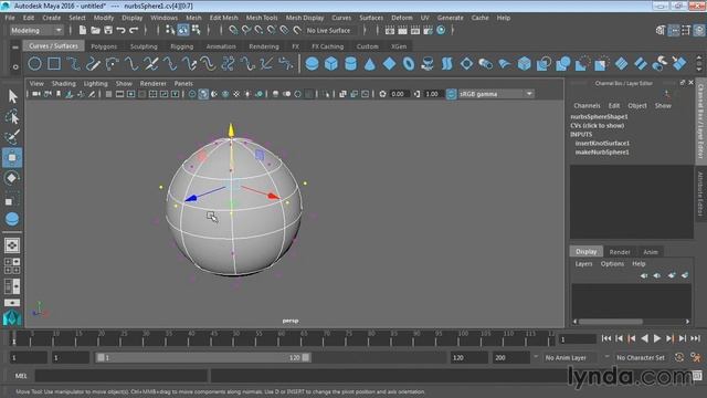 10 01 Использование изопармы для уточнения NURBS поверхностей