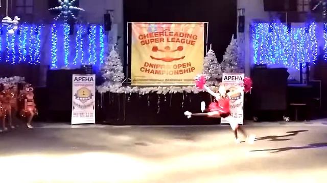 Team Blaze [Cheer Freestyle Doubles] 27.12.17 Тайм-Аут. СК Арена Черлидинг Днепр смотреть онлайн