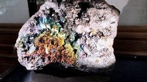 Выставка минералов в национальном музее Праги