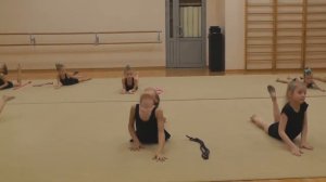 художественная гимнастика Аглая 7 лет