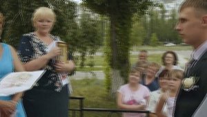 Встреча молодых с караваем