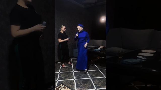 Дуэт Динары Залумхановой в живую с Сабиной Абдуллаевой смотреть онлайн