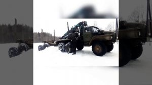 Урал манипулятор - самовытаскивание