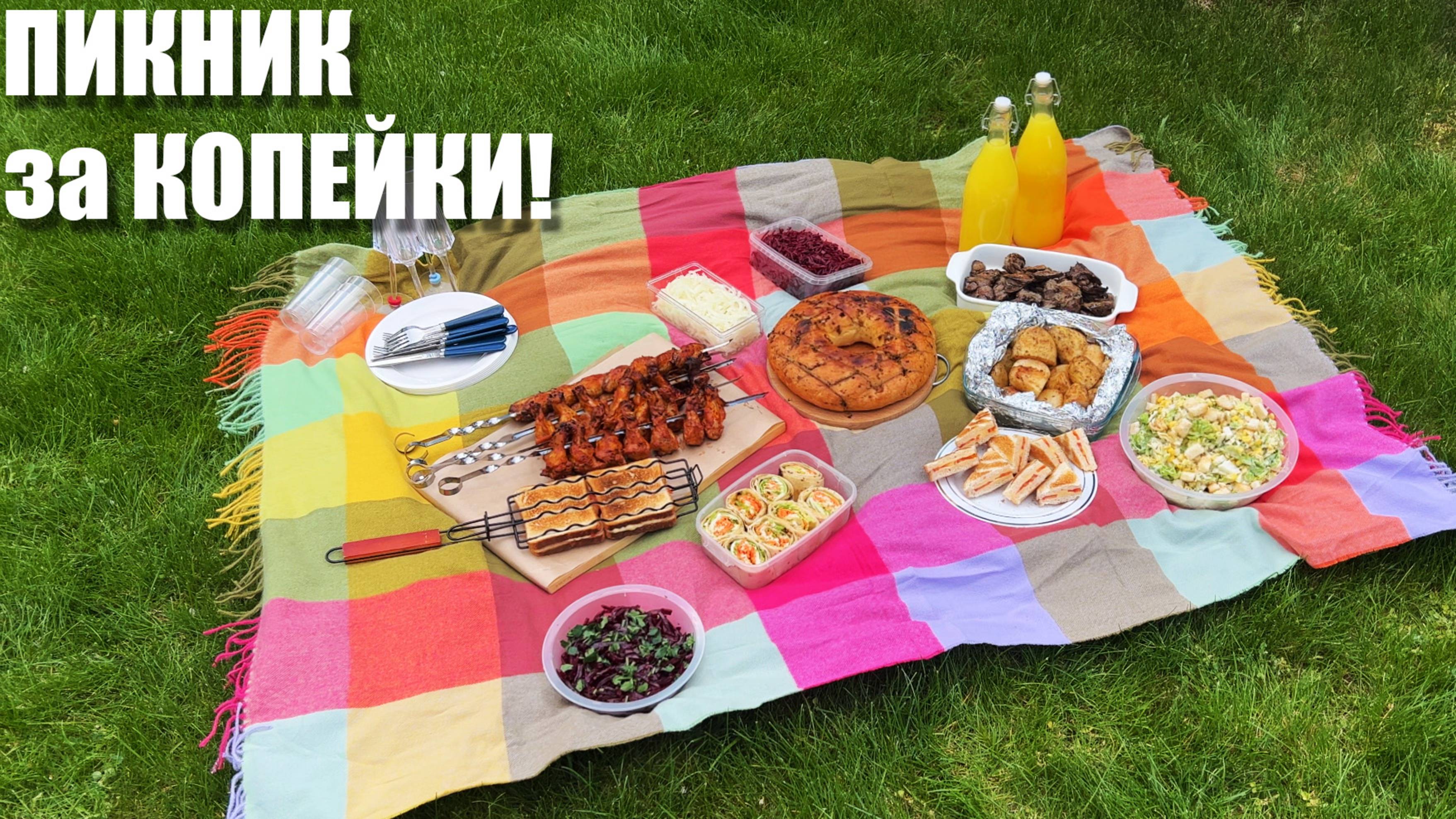 БЮДЖЕТНЫЙ ПИКНИК: меню из доступных продуктов для всей семьи