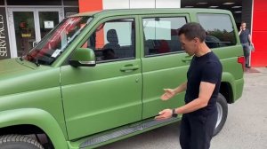 ОКЛЕЙКА UAZ PATRIOT - ХАЛК