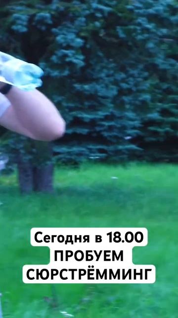 ПРОБУЕМ СЮРСТРЁММИНГ! Сегодня в 18.00 на канале! #сюрстрёмминг #юмор #топ смотреть онлайн