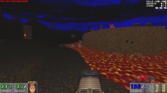 Map09: Cradel of Forest - Voyage of Shadowman [Все секреты]