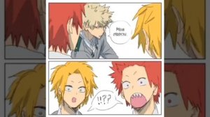 2 часть #озвучка#комикс#аниме#мга#моягеройскаяакадемия#бакуго#бакудеку#киришима#каминари