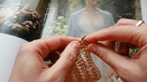 Вяжем очень эффектный узор "ротанг" 🙋♀️ knitting pattern.