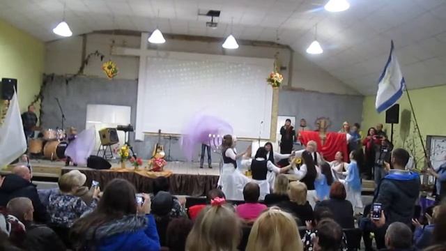 Прославление Бога танцами. г. Смела. 2016 год.