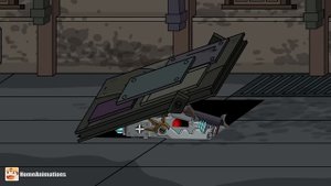 HomeAnimations - Мультики про танки Опасная миссия Гибрида - Мощный защитник завода вступает в бой!