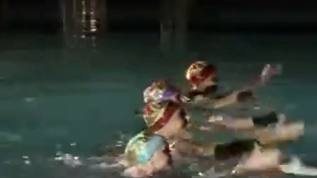 Водный балет, синхронное плавание   румба смотреть онлайн