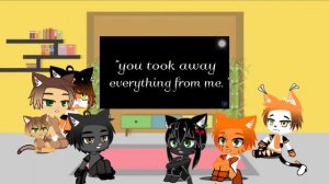 Реакция котов-воителей на meme 3/??  (читать описание)