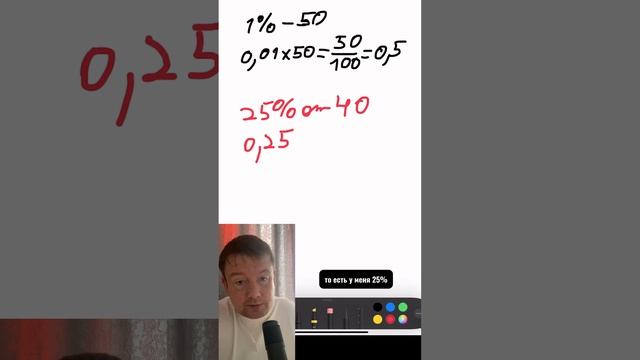 О процентах просто