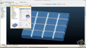 Powermill - стратегия ребра , обработка пазов по шаблону