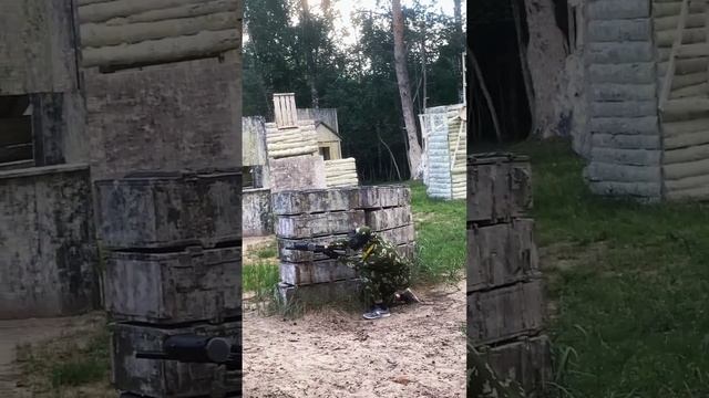 Мальчишник в пейнтбольном клубе