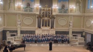 Младший хор ДМШ N11г. Санкт-Петербург 
«Сквозь волнистые туманы», музыка Ц. Кюи, слова А. Пушкина