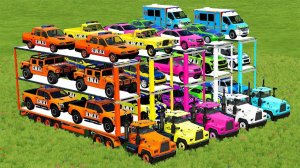 Машинки летают и прыгают! Развивающие мультики Машины помощники. Мультфильмы про машинки