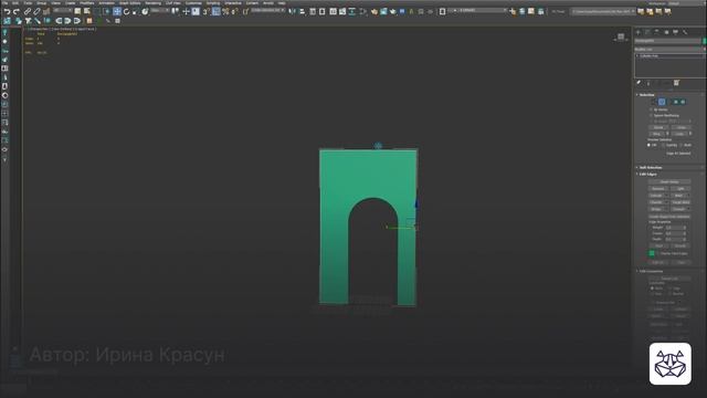 Создание аркоподобной ниши в 3ds Max — уроки 3DHamster