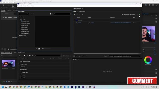 How To Use Adobe Media Encoder 2024 | What is Adobe Media Encoder |  Use of Media Encoder