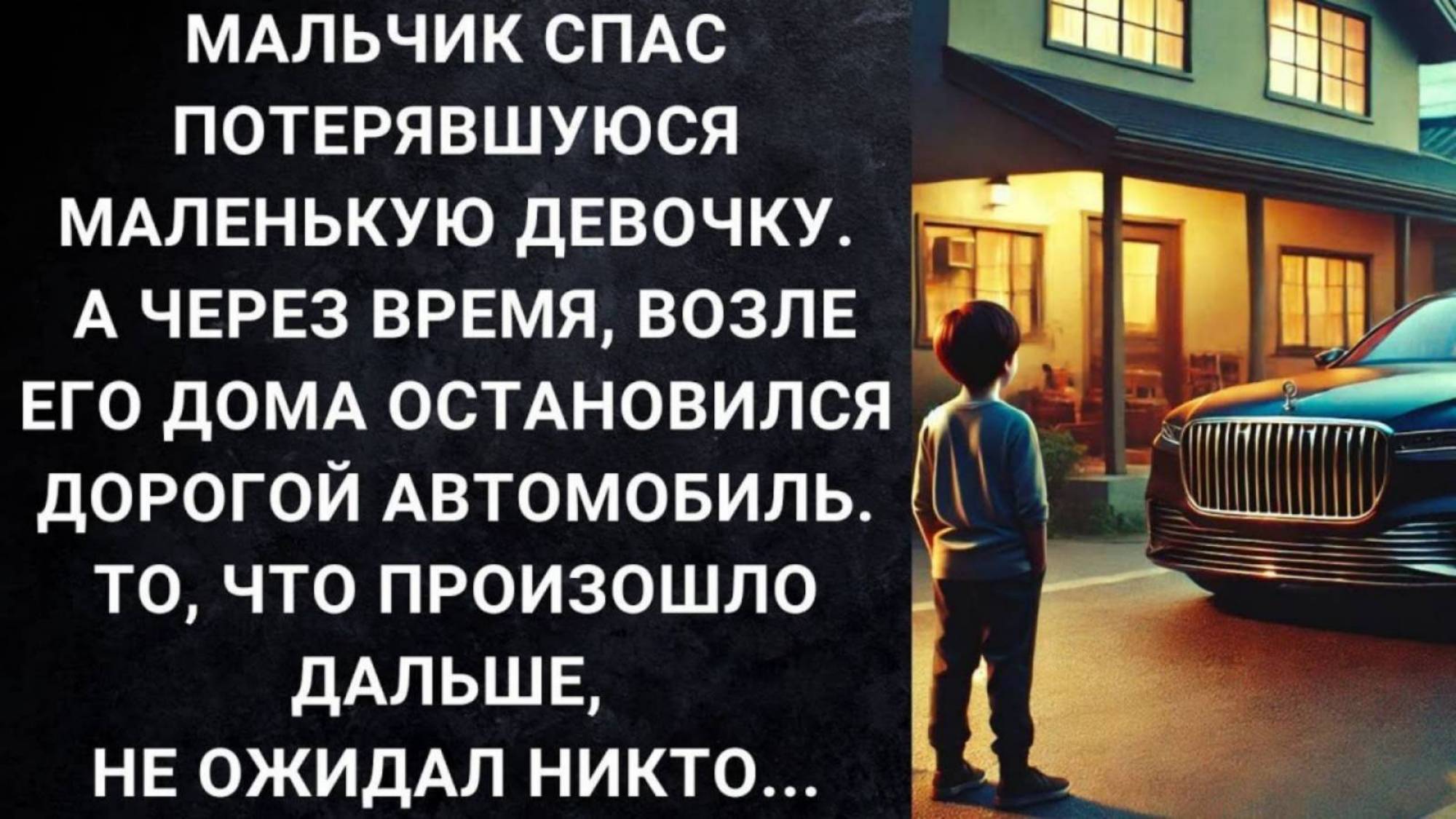 Истории из жизни. Мальчик спас потерявшуюся девочку Жизненные истории, Аудио рассказы слушать