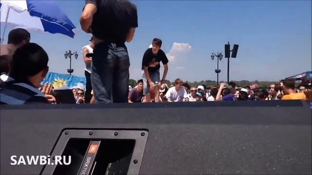 Схватка Улиц VOL7  Лёша VS B-Boy Малой  SAWBi.RU