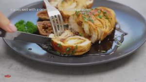 Фаршированная куриная грудка с инжиром и сыром