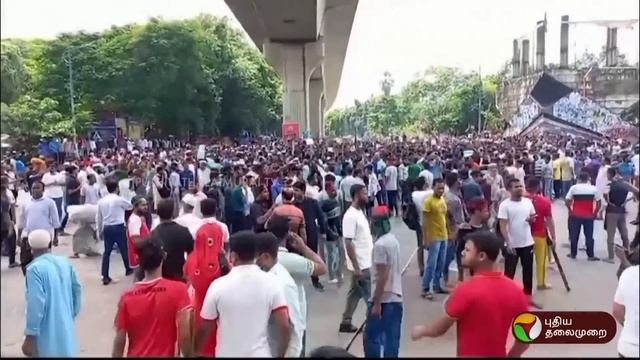 திக் திக் இறுதி நிமிடங்கள்..,ஹசீனா வீட்டில் நடந்தது என்ன? | Sheikh Hasina | Bangladesh Protest | PT