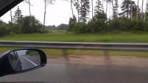 4) Антидождь на  боковых стеклах. На машине в отпуск.Из Москвы в Лепель  (Беларусь).