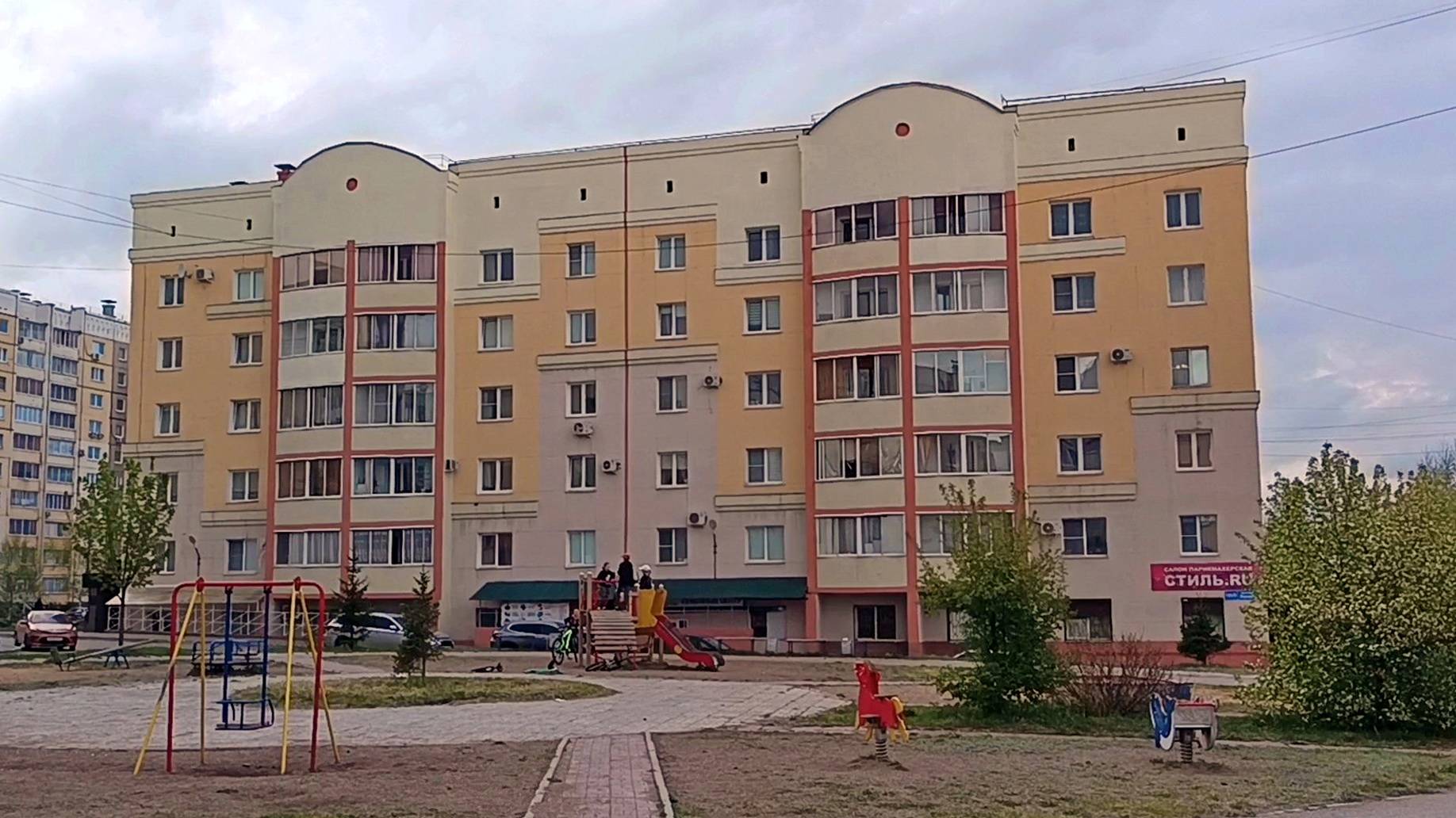 Магнитогорск, улица Труда, микрорайон Магнитный, проспект Ленина, сквер Казачий (27.04.2025)