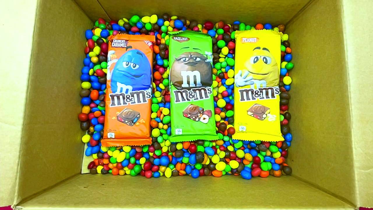 Смешиваю Все Свои M&M's Мультики для Детей с Конфетами