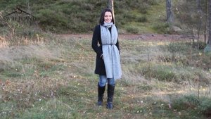 КАК ЗАВЯЗАТЬ ШАРФ Поверх пальто КРАСИВО БЫСТРО ЛЕГКО