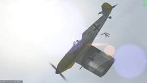 И-16 против Bf109E7. Подмосковье. VR
