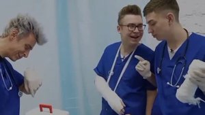 А4 стали врачами смешные  моменты глента и кобякова 😂😂😂😂