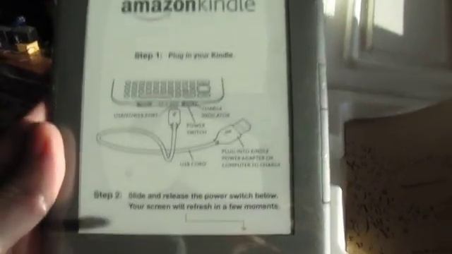 Amazon Kindle 3 Box Opening смотреть онлайн