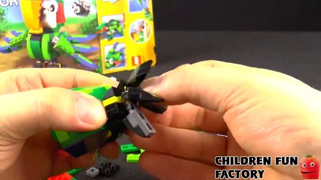LEGO Creator Rainforest Animals 31031 Frog, Fly, Parrot смотреть онлайн