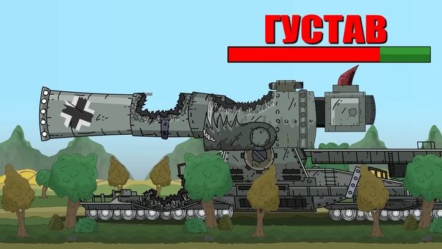 Мега танки VS Мега Босс - Мультики про танки смотреть онлайн