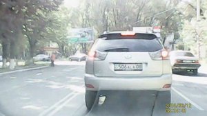 Нахал на дороге