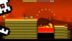 Прохождение уровня "Press Start" (All coins) в Geometry Dash I Кубичок I